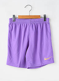 Short broderie taille élastique violet NIKE enfant