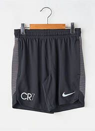 Short tissage popeline taille élastique noir NIKE garçon