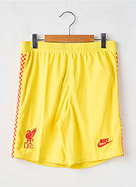 Short tissage popeline taille élastique jaune NIKE garçon
