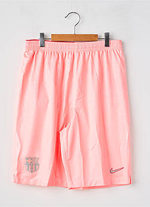 Short coupe droite taille élastique rose NIKE enfant