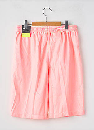 Short coupe droite taille élastique rose NIKE enfant