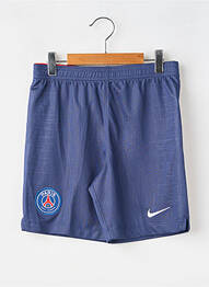Short broderie taille élastique bleu NIKE enfant