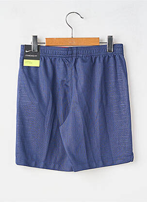 Short broderie taille élastique bleu NIKE enfant