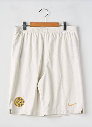 Short coupe droite taille élastique gris NIKE enfant