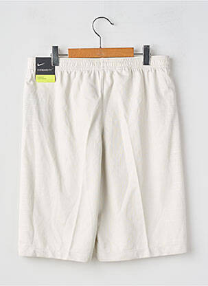 Short broderie taille élastique gris NIKE enfant