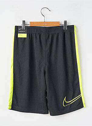 Short sport football taille élastique noir NIKE garçon