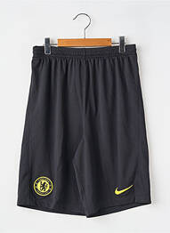 Short tissage popeline taille élastique noir NIKE enfant