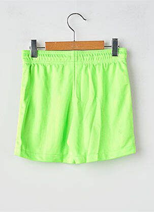 Short tissage denim taille élastique vert NIKE enfant