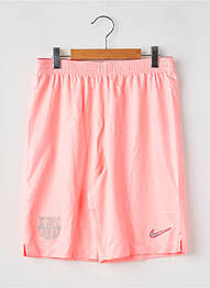 Short sérigraphie floquée taille élastique orange NIKE enfant