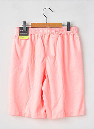 Short sérigraphie floquée taille élastique orange NIKE enfant