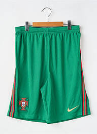 Short broderie taille élastique vert NIKE enfant