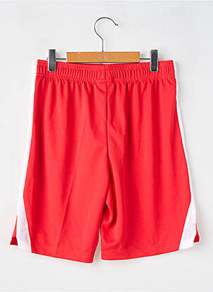 Short tissage popeline taille élastique rouge NIKE enfant