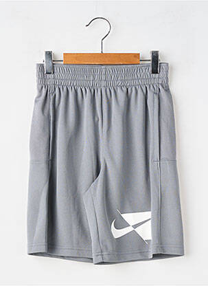 Short taille normale taille élastique gris NIKE garçon