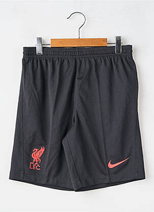 Short broderie taille élastique noir NIKE enfant
