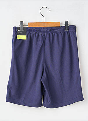 Short broderie taille élastique bleu NIKE enfant