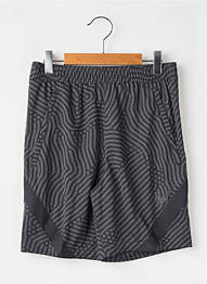 Short tissage popeline taille élastique noir NIKE garçon