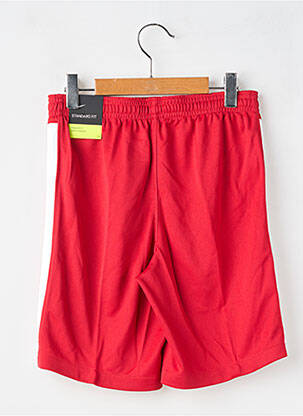 Short broderie taille élastique rouge NIKE enfant
