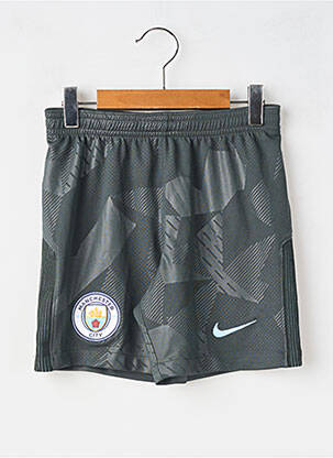 Short coupe droite taille élastique vert NIKE enfant