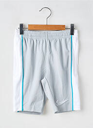 Short coupe droite taille élastique gris NIKE enfant