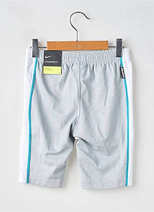 Short coupe droite taille élastique gris NIKE enfant