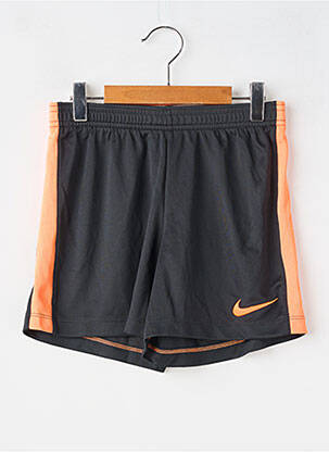 Short sport multisport taille élastique noir NIKE garçon