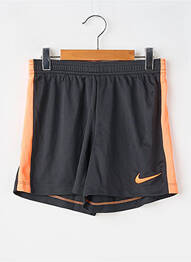 Short tissage popeline taille élastique noir NIKE garçon