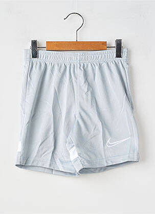 Short tissage popeline taille élastique gris NIKE enfant