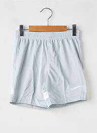 Short tissage popeline taille élastique gris NIKE enfant