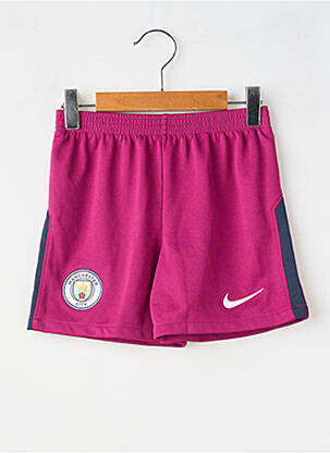 Short broderie taille élastique violet NIKE enfant