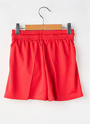 Short tissage popeline taille élastique rouge NIKE enfant