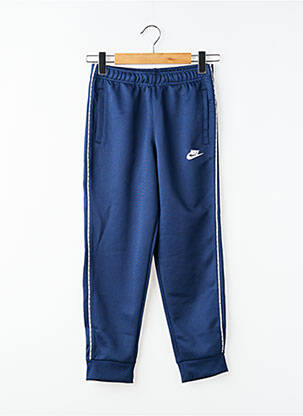 Jogging tissage jersey taille élastique bleu NIKE garçon