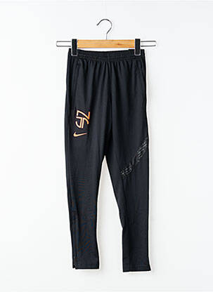 Jogging tissage jersey taille élastique noir NIKE garçon