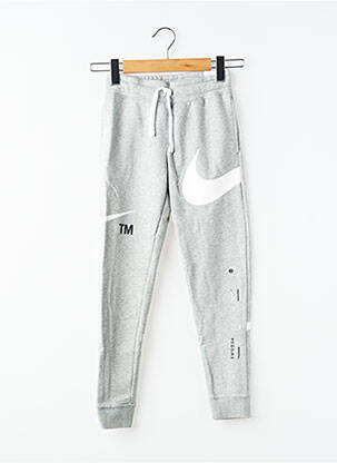 Jogging sérigraphie taille élastique gris NIKE garçon