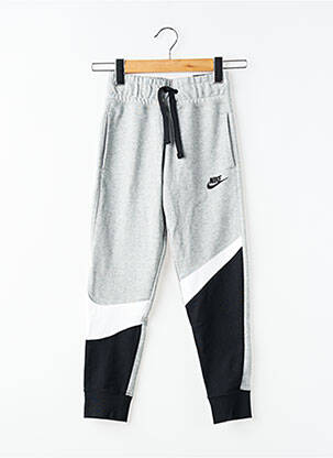 Jogging stretch taille élastique gris NIKE garçon