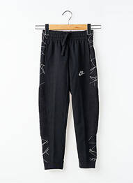 Jogging sérigraphie taille élastique noir NIKE garçon