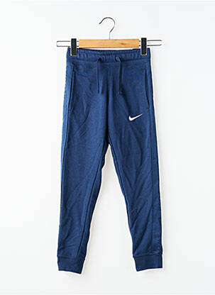 Jogging tissage jersey taille élastique bleu NIKE garçon
