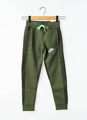 Jogging sérigraphie taille élastique vert NIKE garçon