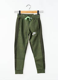 Jogging sérigraphie taille élastique vert NIKE garçon