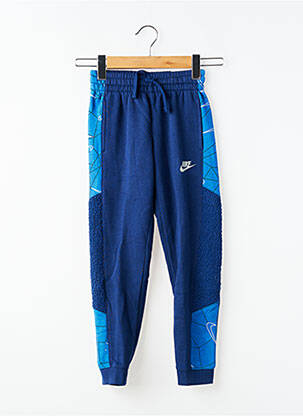 Jogging tissage jersey taille élastique bleu NIKE garçon