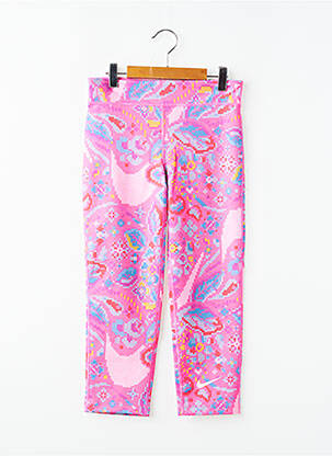 Legging sport multisport taille élastique rose NIKE fille