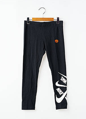 Legging sport multisport taille élastique noir NIKE fille