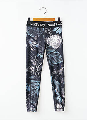 Legging sport multisport taille élastique noir NIKE fille