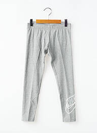 Legging sérigraphie taille élastique gris NIKE fille