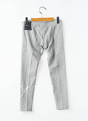 Legging sport multisport taille élastique gris NIKE fille