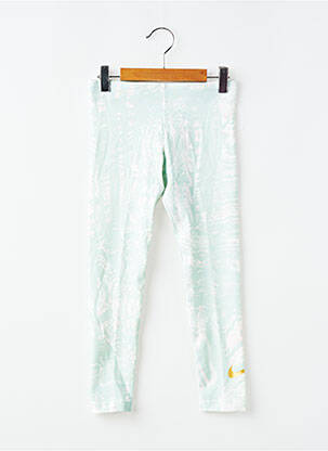 Legging sport multisport taille élastique vert NIKE fille