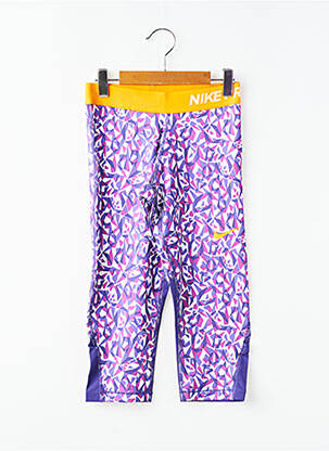 Legging sport multisport taille élastique violet NIKE fille