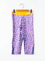 Legging sérigraphie taille élastique violet NIKE fille