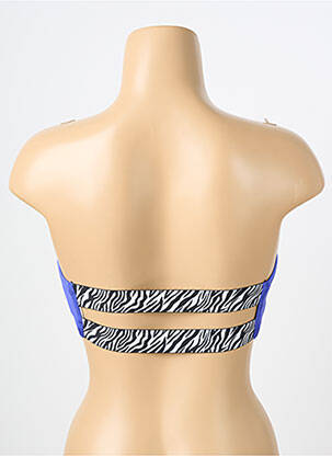 Haut de maillot de bain stretch haut bandeau violet NIKE femme