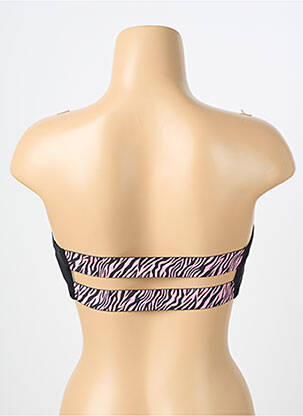 Haut de maillot de bain stretch haut bandeau noir NIKE femme