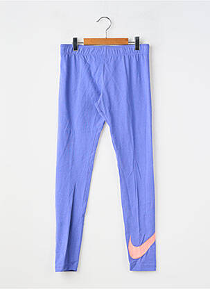 Legging sport multisport taille élastique violet NIKE fille